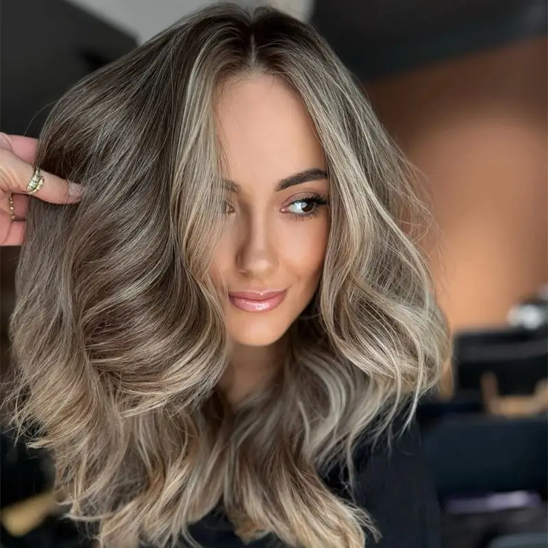 high-quality-ombre-brown-blonde-synthetic-wig-soft-hd-lace-front-wig-heat-resistant-hair-cosplay-wig-18''-for-woman-drag-queen