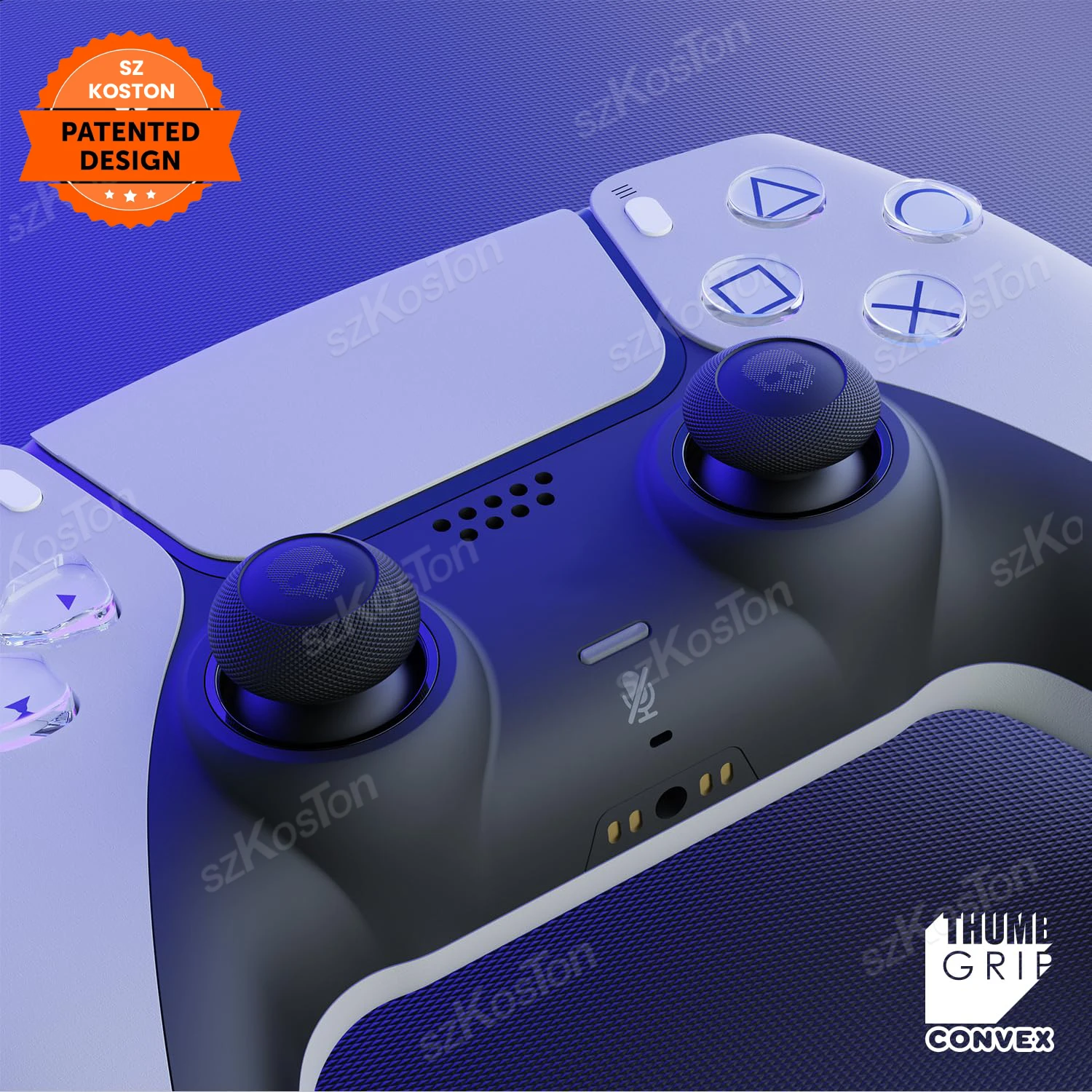 4PCS For Switch 2 Pro PS5 PS4 Controller Thumb Grips Gamepad Joystick Cap Button Stick Cover Gaming Accessories