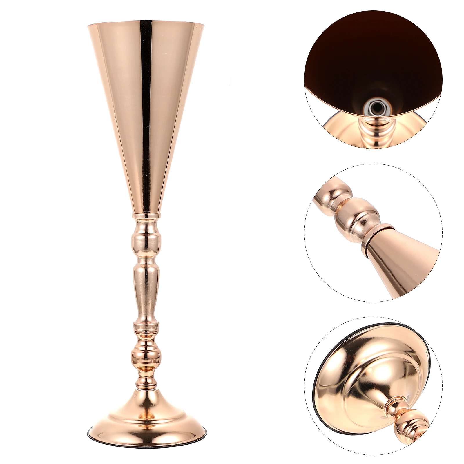 

Elegant Iron Art Pot Wedding Banquet Party Festival Decoration Ornament Romantic Home Decor Professional Arrangement Wedding