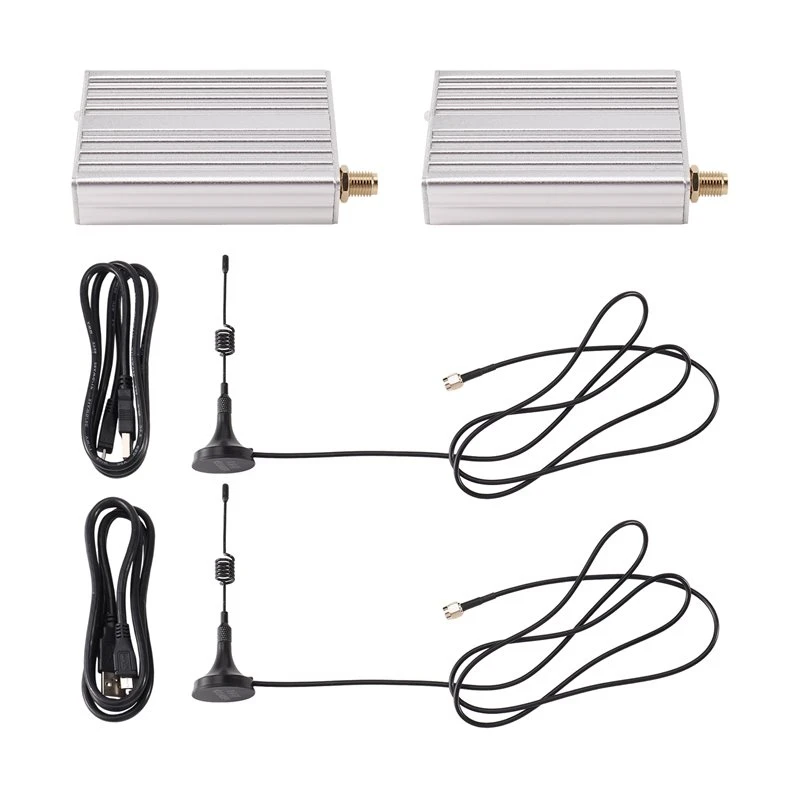 2Pcs/Lot 3Km 433Mhz USB 500Mw Wireless Transmitter Receiver-Y44A