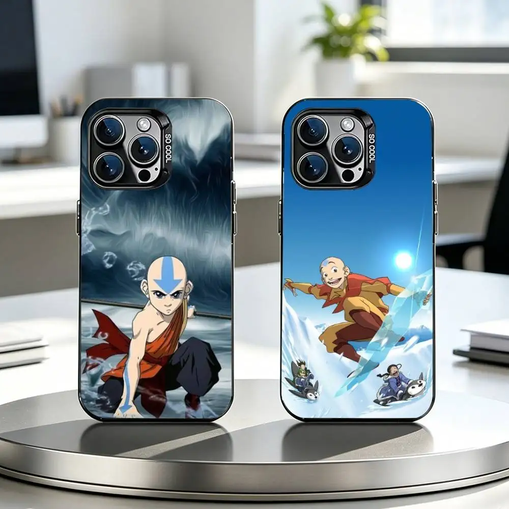 

Avatar The Last Airbender Phone Case For iPhone 17,16,15,14,13,12,11 Plus,Pro Max,XS,Colorful Silver Phone case Funda Cover