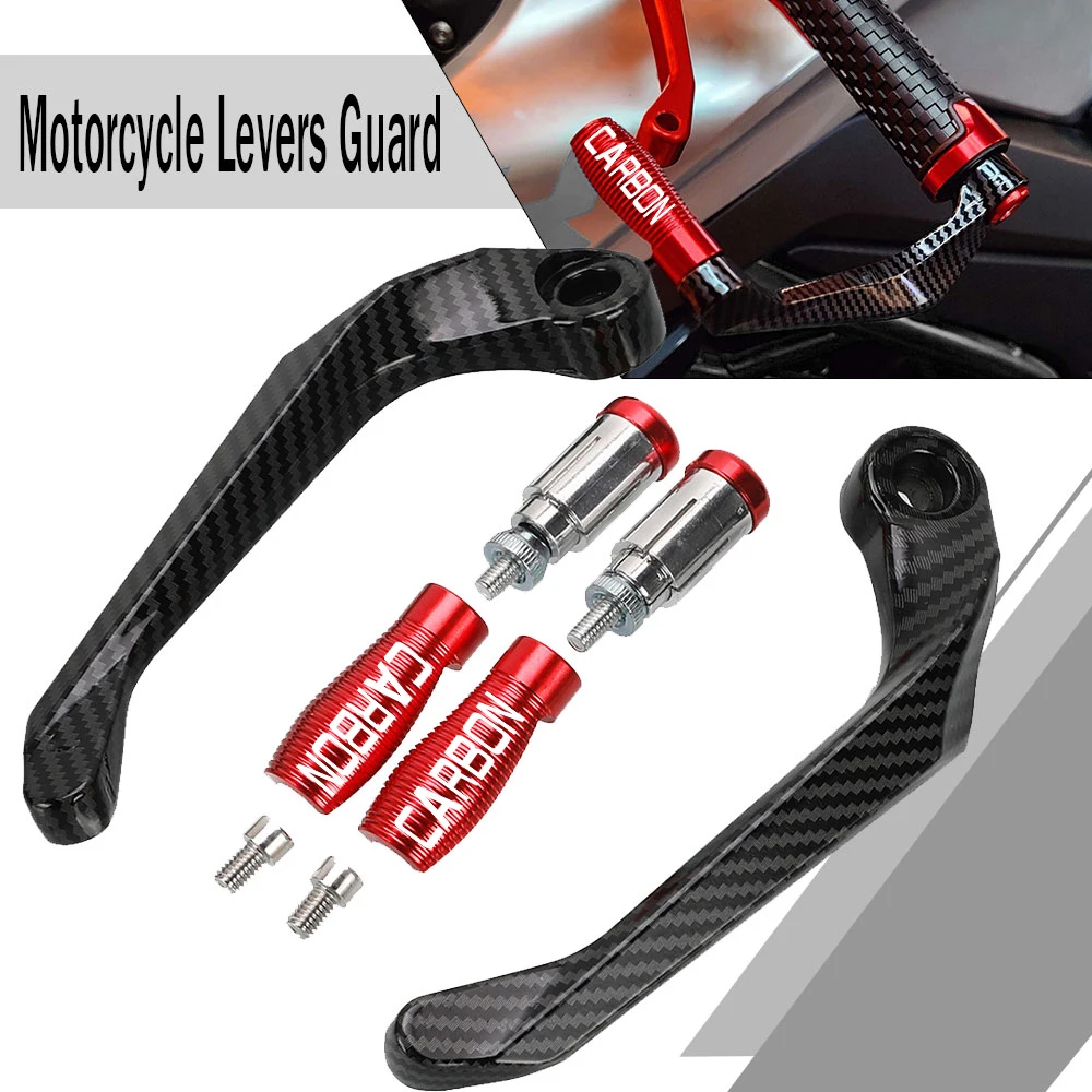 FOR DUCATI DIAVEL CARBON XDiavel S Motorcycle Handlebar Grips Guard Brake Clutch Lever Protector 2011-2018 2019 2020 2021 2022