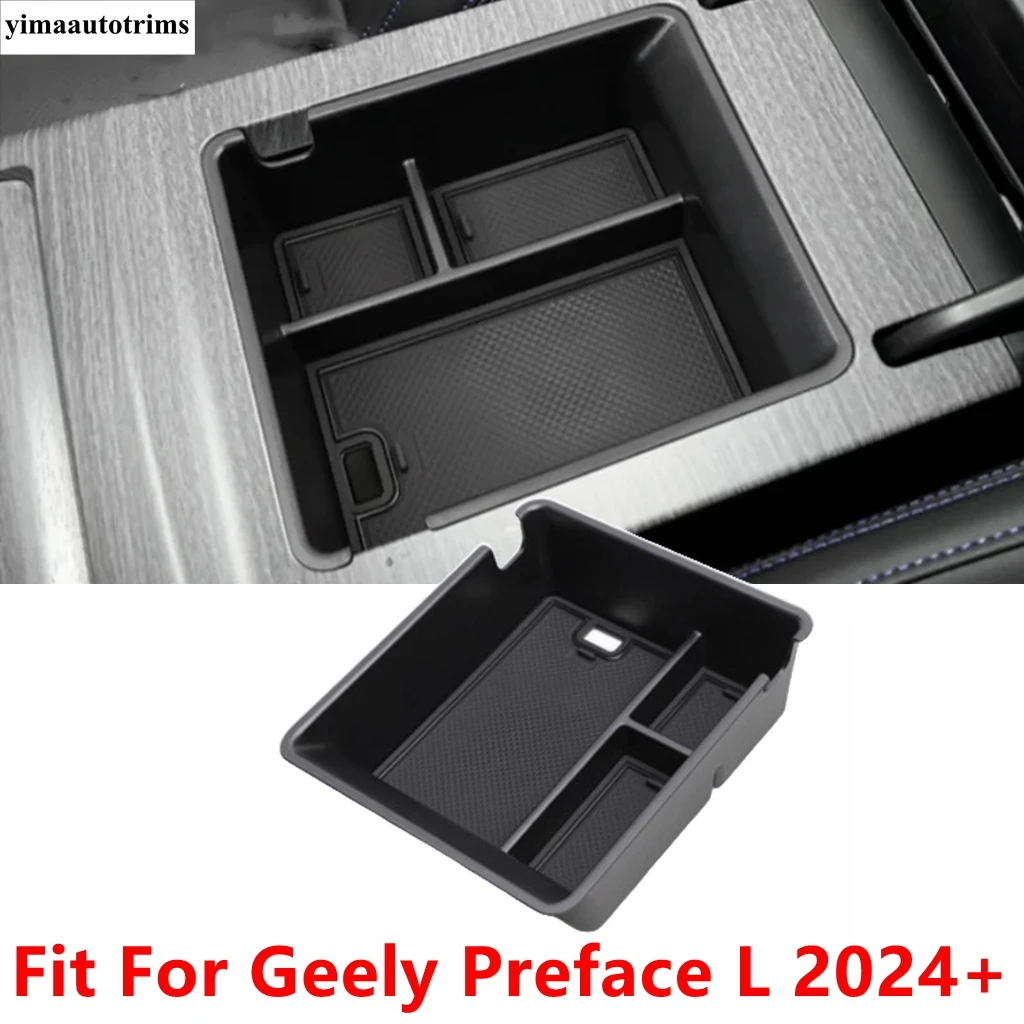 

Для Geely Preface L 2024 2025 подлокотник ящик для хранения держатель лоток автомобильный подлокотник ящик центральная консоль органайзер аксессуары комплект интерьера