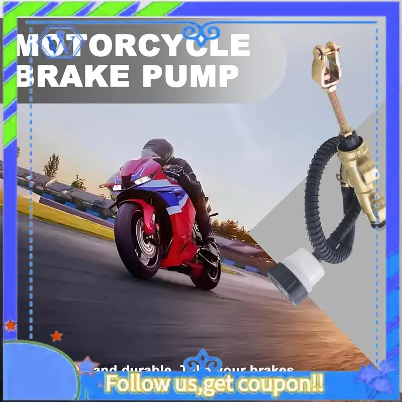 

M46K-Motorcycle ATV Rear Brake Master Cylinder Brake Pump For Honda CBR600 CR 80 85 125 250 500 XR 250 400 600