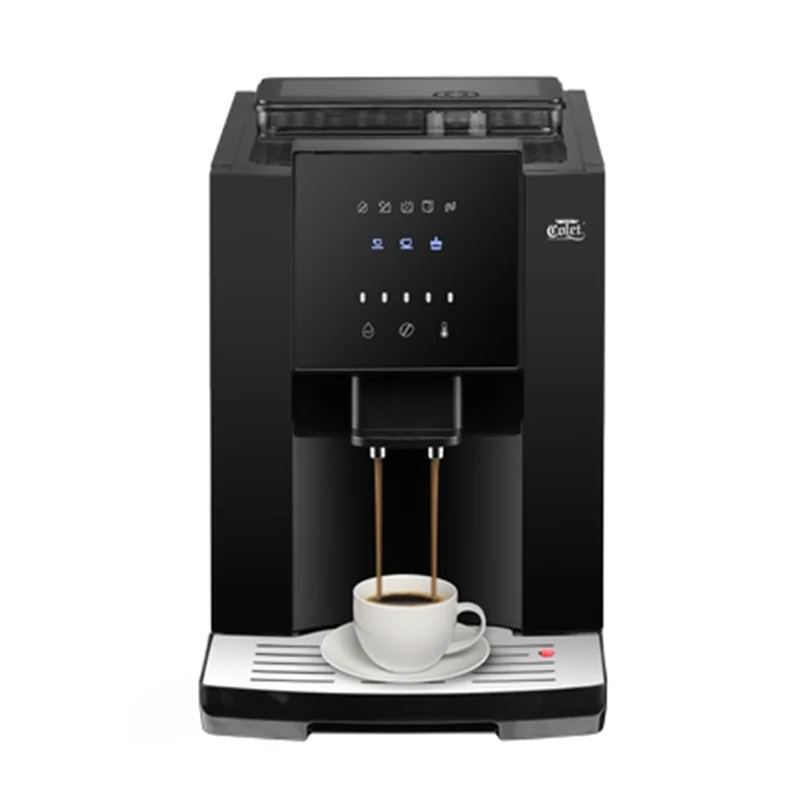 Full Automatic 19 Bar Coffee Maker Coffee Bean Grinder Milk Foam Espresso Coffee Machine Hot Water and Milk Froth 1200W