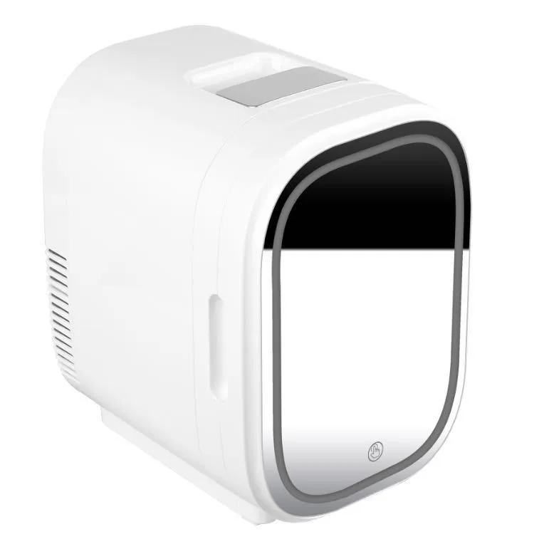 ثلاجة سيارة 6 لتر سيارة عائلية ثنائي الغرض ثلاجة تجميل صغيرة التحكم في درجة الحرارة