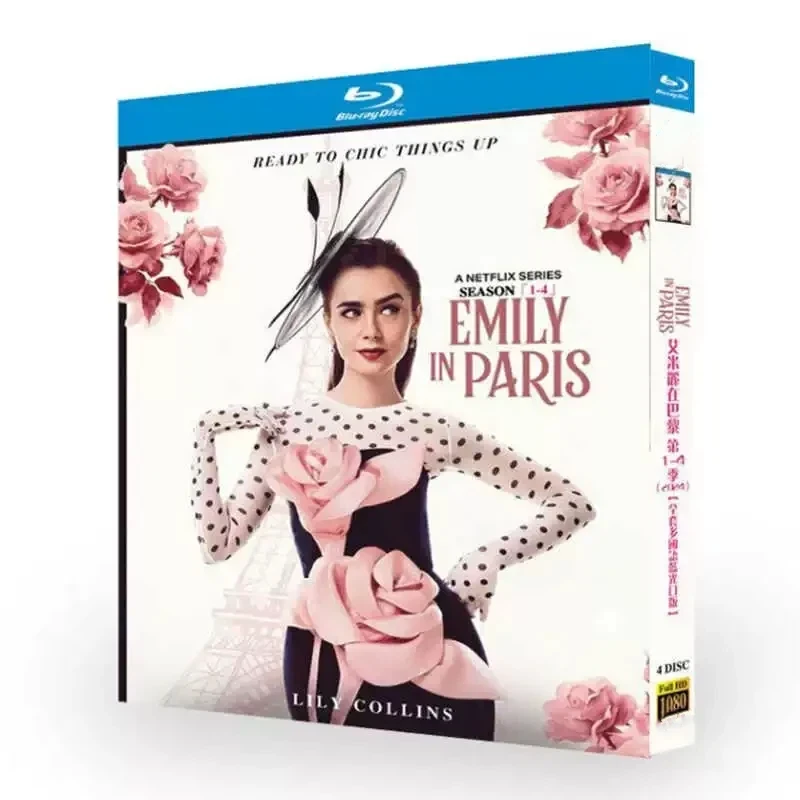 Emily in Paris Season 4 (2024) 2-Disc 1080P Blu-ray disc High Definition BD