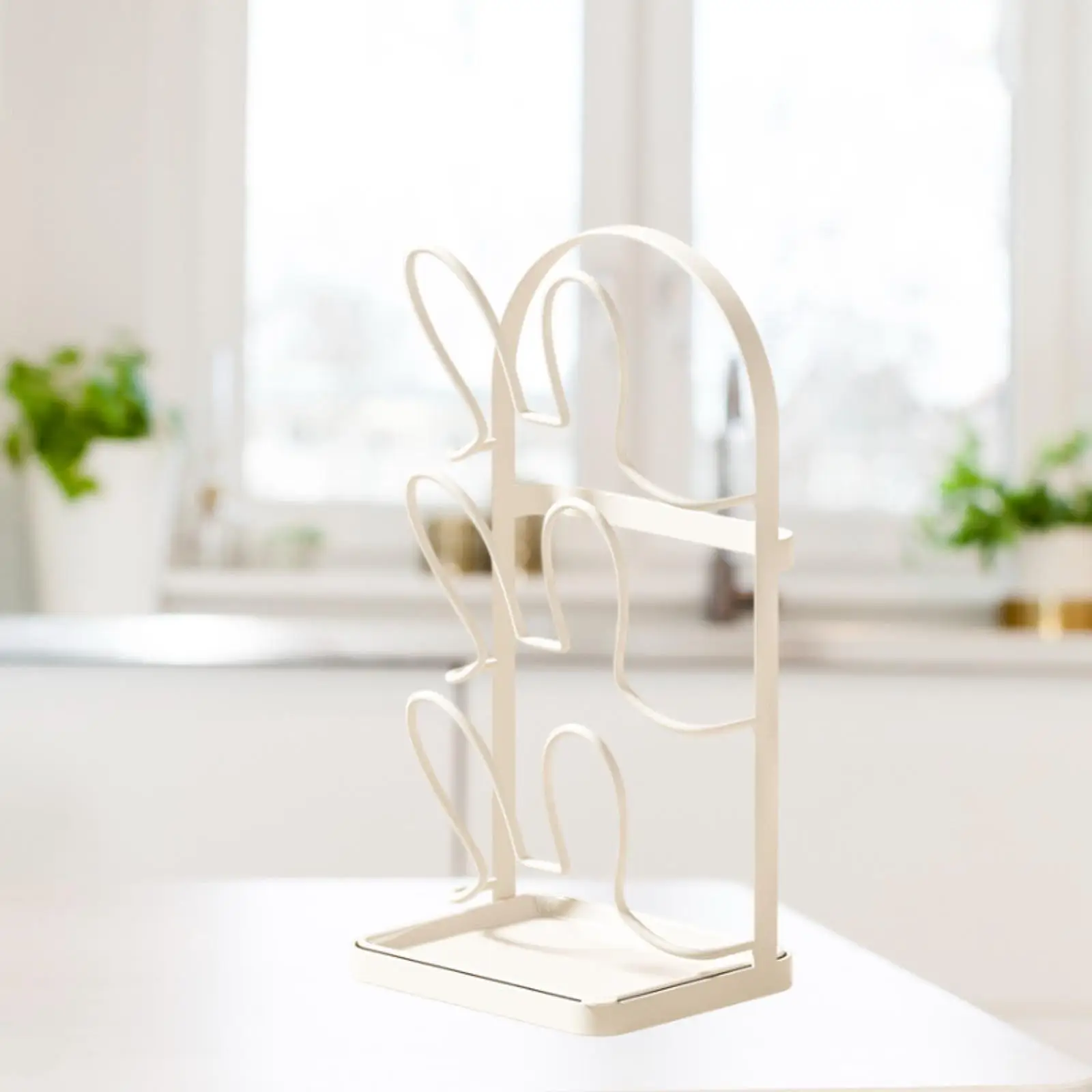 

Pot Lid Holder Stand Pan Pots Cover Lid Rack Kitchen Countertop Organiser Kitchen Spoon Rest with Lid Holder for Pantry Hotel