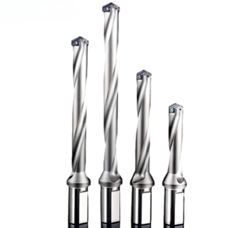 CNC U Drills D24.5-35mm Spade Drill Bit Carbide Inserts Deep Hole Processing Interchangeable Insert Drilling Tools