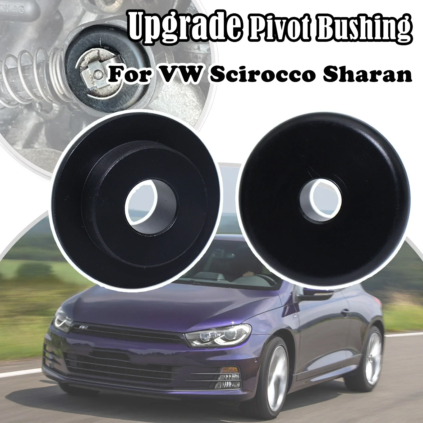 

Upgrade Pivot Bushing For VW Scirocco Sharan Manual Gear Selector Shift Cable end Linkage Strengthen Lock Washer Retaining Clip