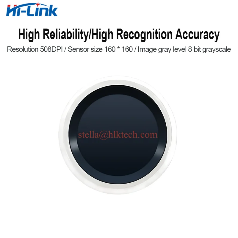 HLK-ZW0623 Semiconductor Fingerprint Processing Module Capacitive Fingerprint with Low Power Finger Detection finger ZW0623