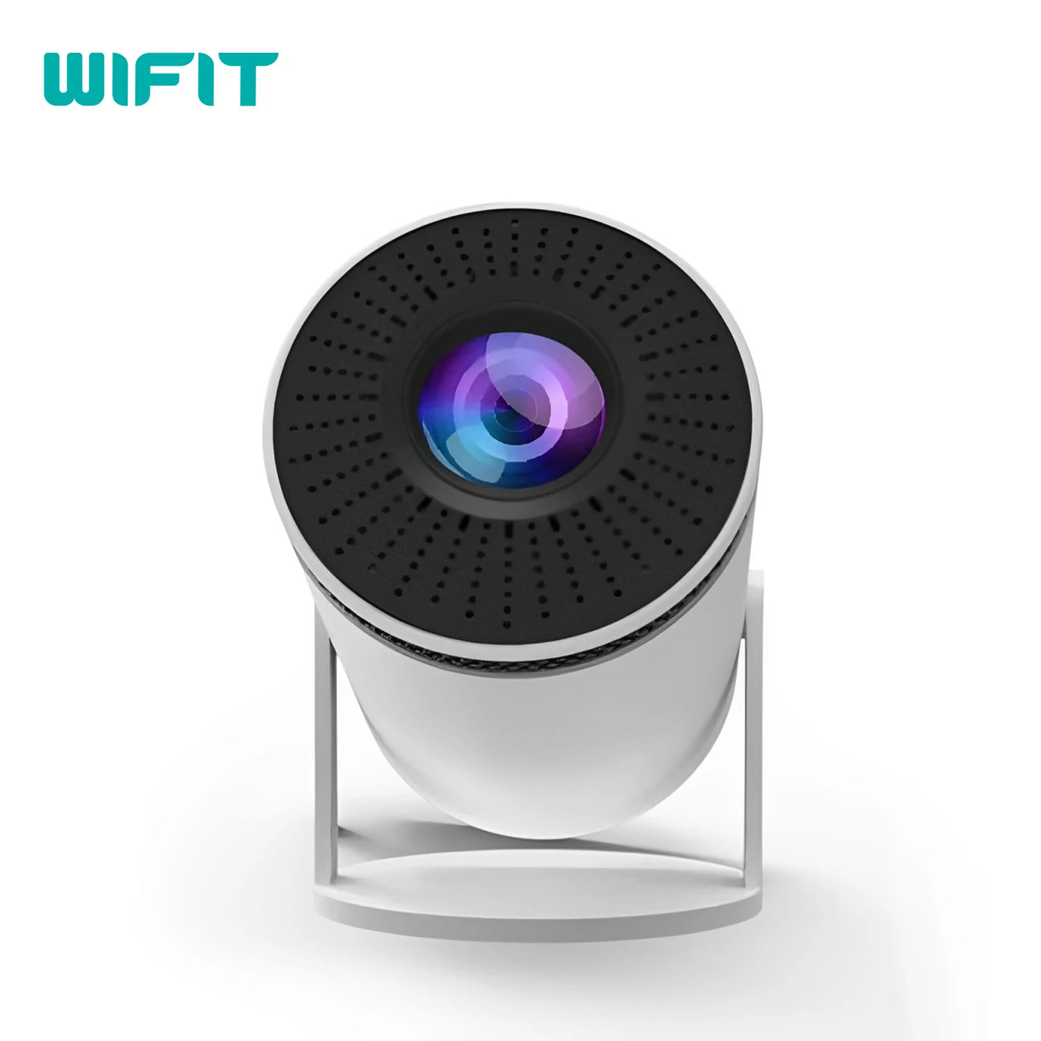 WIFIT Portable Mini Projector 5'' with 2.4G& 5G Dual WiFi/ Bluetooth function support 4K Video Display