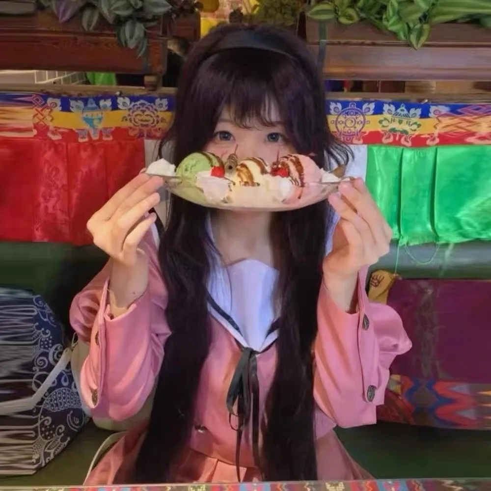 Аниме «Ароматный цветок цветения с грязностью Вагури Каорко», карнавальный костюм, школьная форма, парик, женская сексуальная повседневная одежда JK