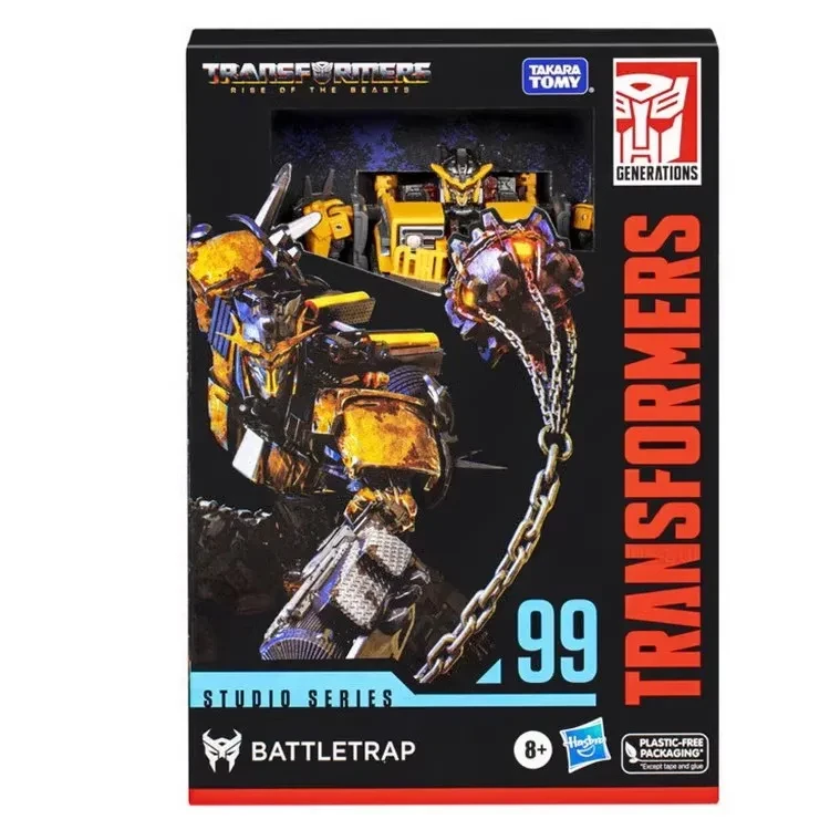 Hasbro Transformers Studio Series Model Toy, Voyager 99, Battletrap Anime Gift, Action Figures, Frete Grátis, Em Estoque, Novo