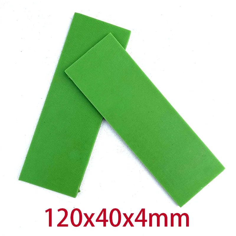 2pieces Composite G10 Knife Handle Material for DIY Handmade Knife Handle Making Material G10 Tool Patch Material 120x40x4mm