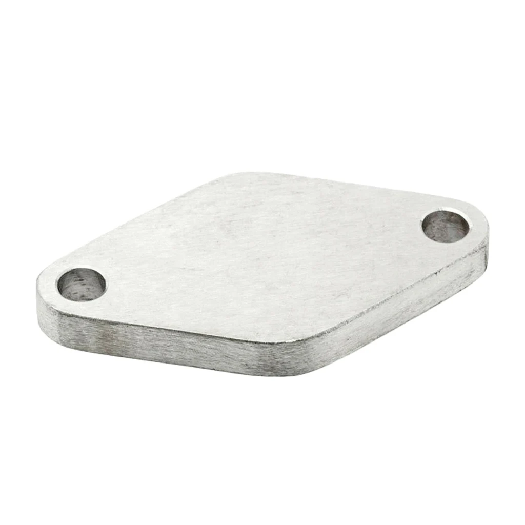 Stainless Steel 38/35mm Wastegate Block Off Plate Flange Fits For