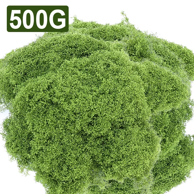 NONE 500/30G Künstliche Grünpflanzen Ewiges Leben Moos Mini Landschaft Gefälschtes Gras DIY Handwerk Gras Garten Haus Zimmer blumen Dekoration 3