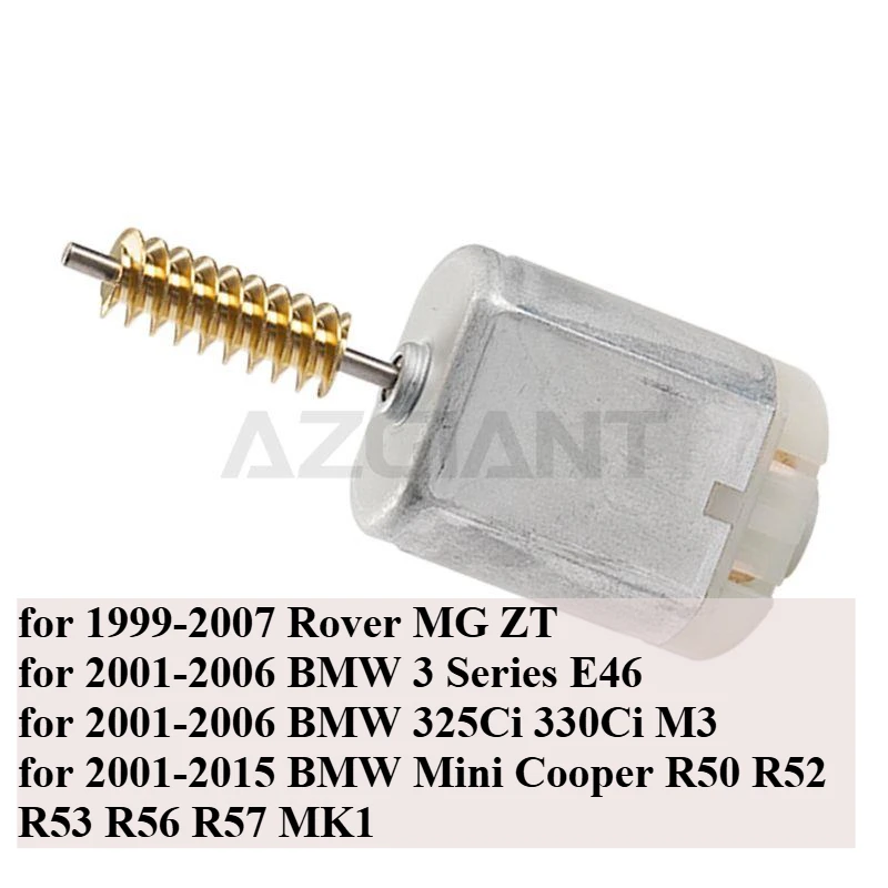 10pcs FC280 Motor for BMW Mini Cooper R50 R52 R53 R56 R57 MK1 325Ci 330Ci M3 3 Series E46 Rover MG ZT Door Lock Actuator