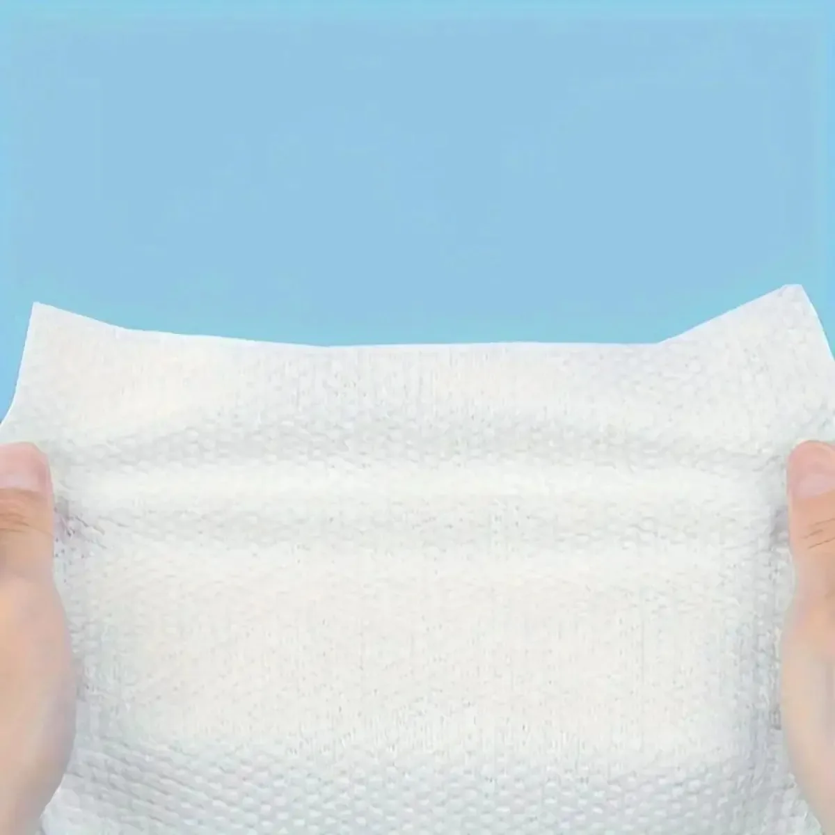 Asciugamani viso biodegradabili da 100 pezzi |   Dischetti struccanti in cotone premium |   Tessuto detergente extra spesso per pelli delicate