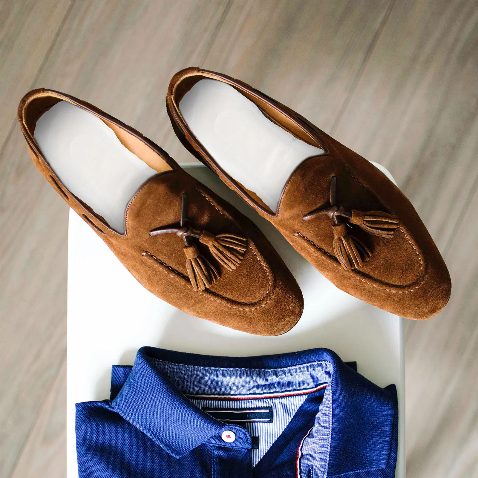 

Disposable Cotton Insoles Shoe Pads Breathable Sweat Absorbing Sanitary Foot Outdoor