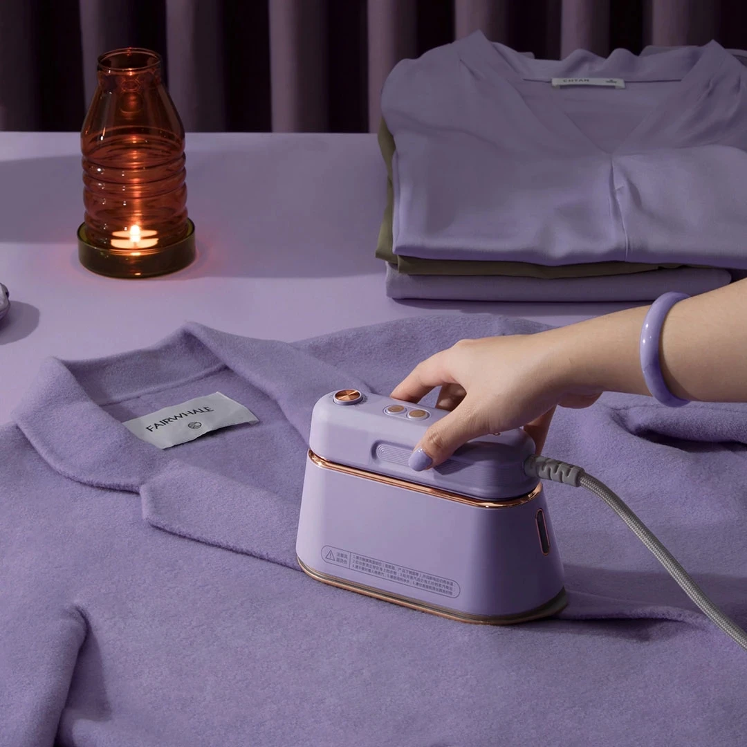 Youpin Daewoo-plancha de vapor de mano, máquina de planchado colgante eléctrica, portátil, inteligente, de viaje, para ropa, 6 agujeros, 1000W