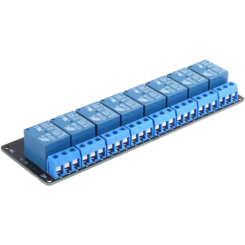 1 Piece 8-Way Relay Module 5V Optocoupler Drive Module Eight-Way Relay Control Board Low Level Trigger