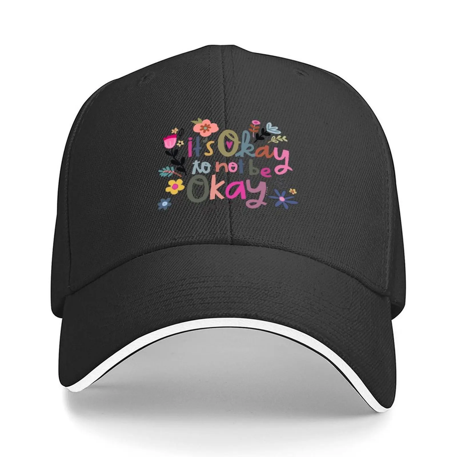 

It’s ok to not be ok! Baseball Cap Visor Ball Cap party Hat fishing hat Women's Beach Men's
