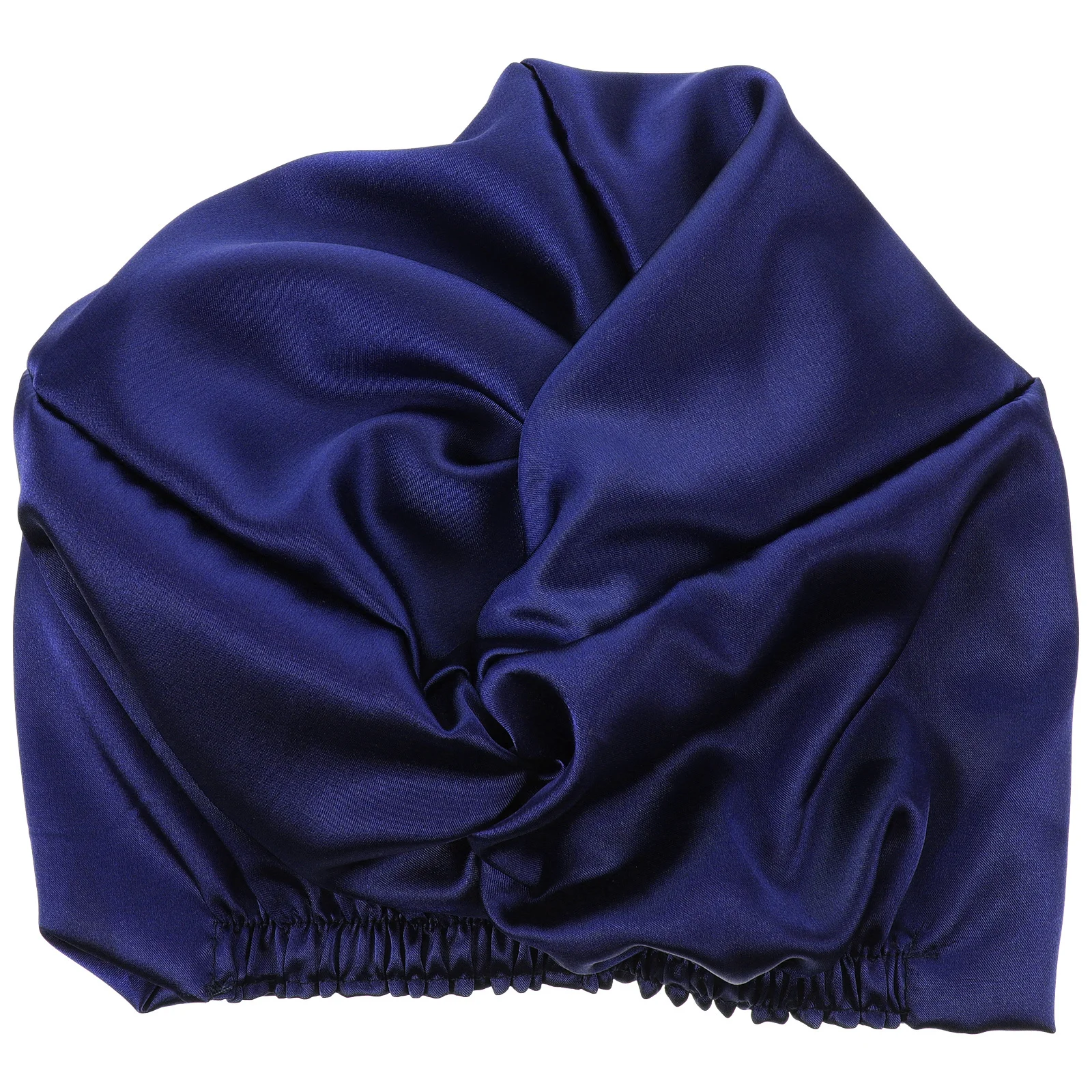 

Sleeping Hat Women Double Layer Imitation Silk Comfortable Sleep Cap Long Hair Bonnet for Caps