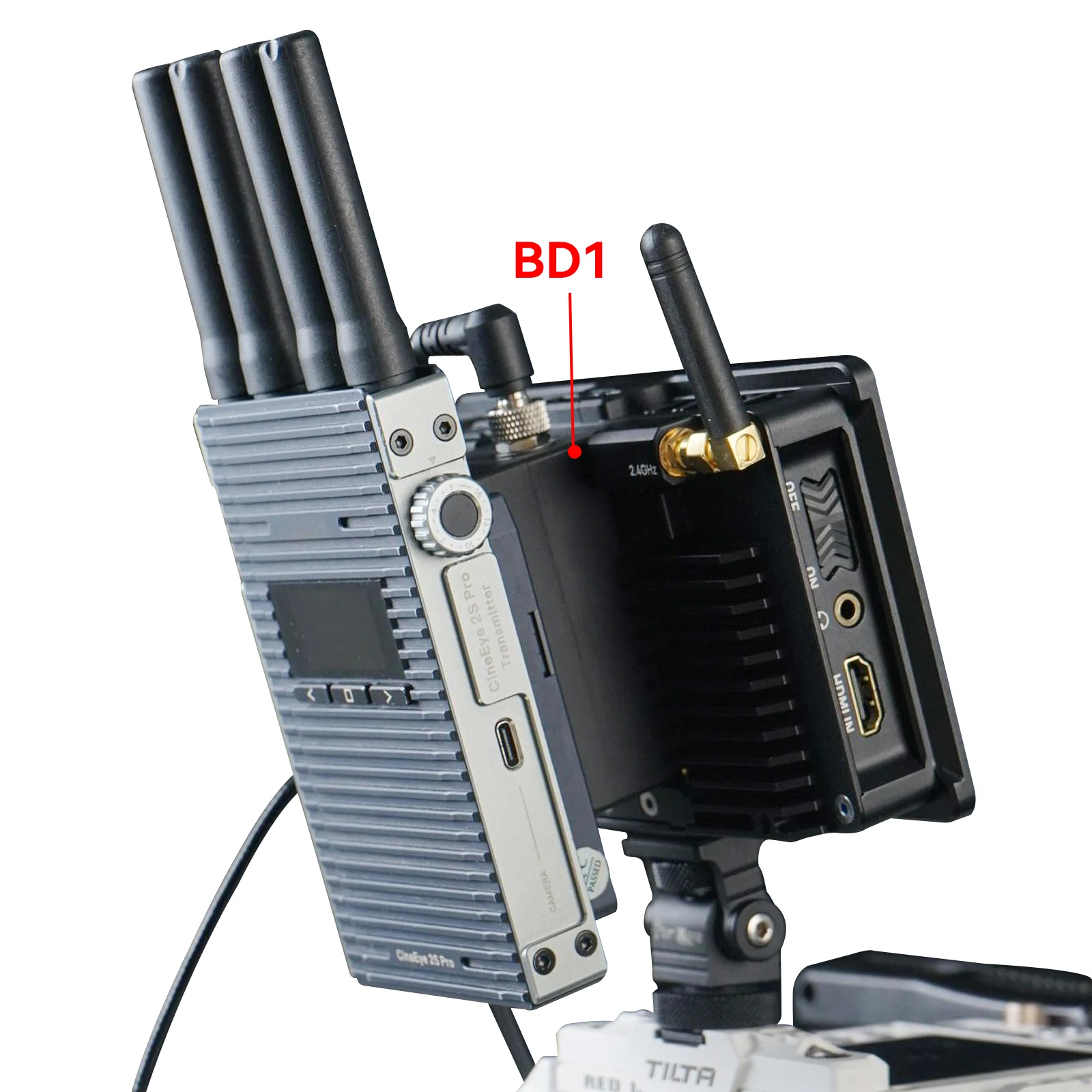 Portkeys BD1 وحدة بطارية دمية NPF قابلة للتحويل على الوجهين مزود طاقة D-TAP B إلى DC لمراقبة نقل الفيديو اللاسلكي #4