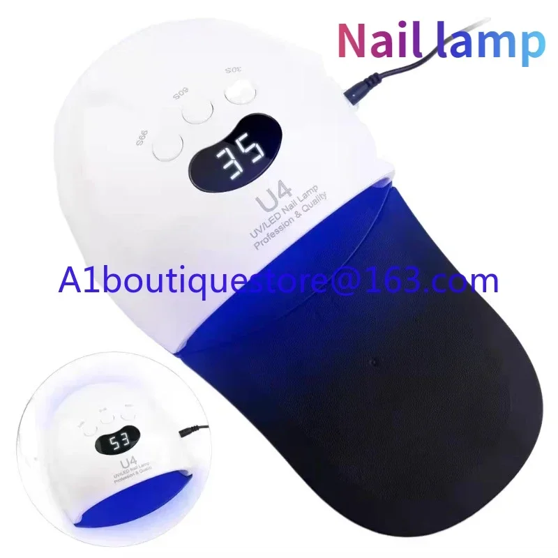 Nail art and foot phototherapy light quick-drying nail salon special non-black finger high power