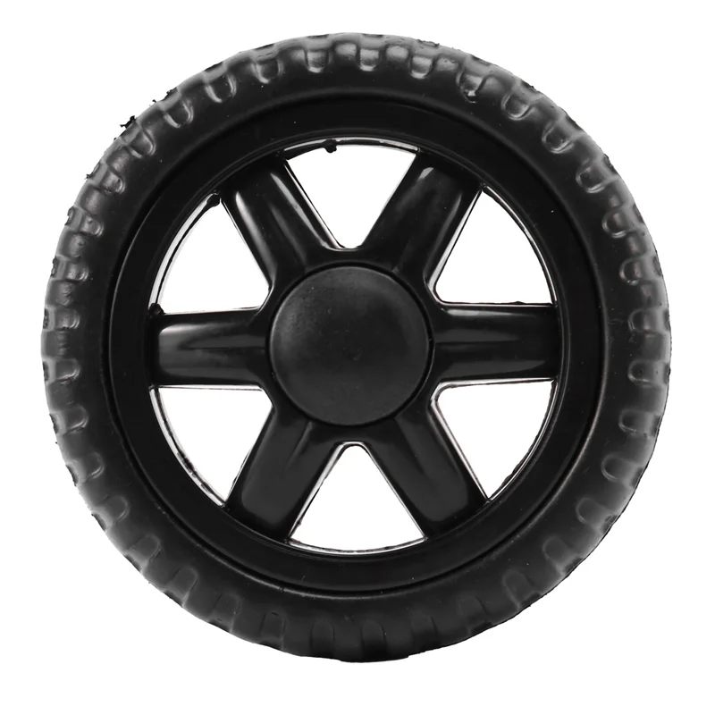 

Rubber Hot Wheel Travelling Luggage Cart - Black (12 Pieces)