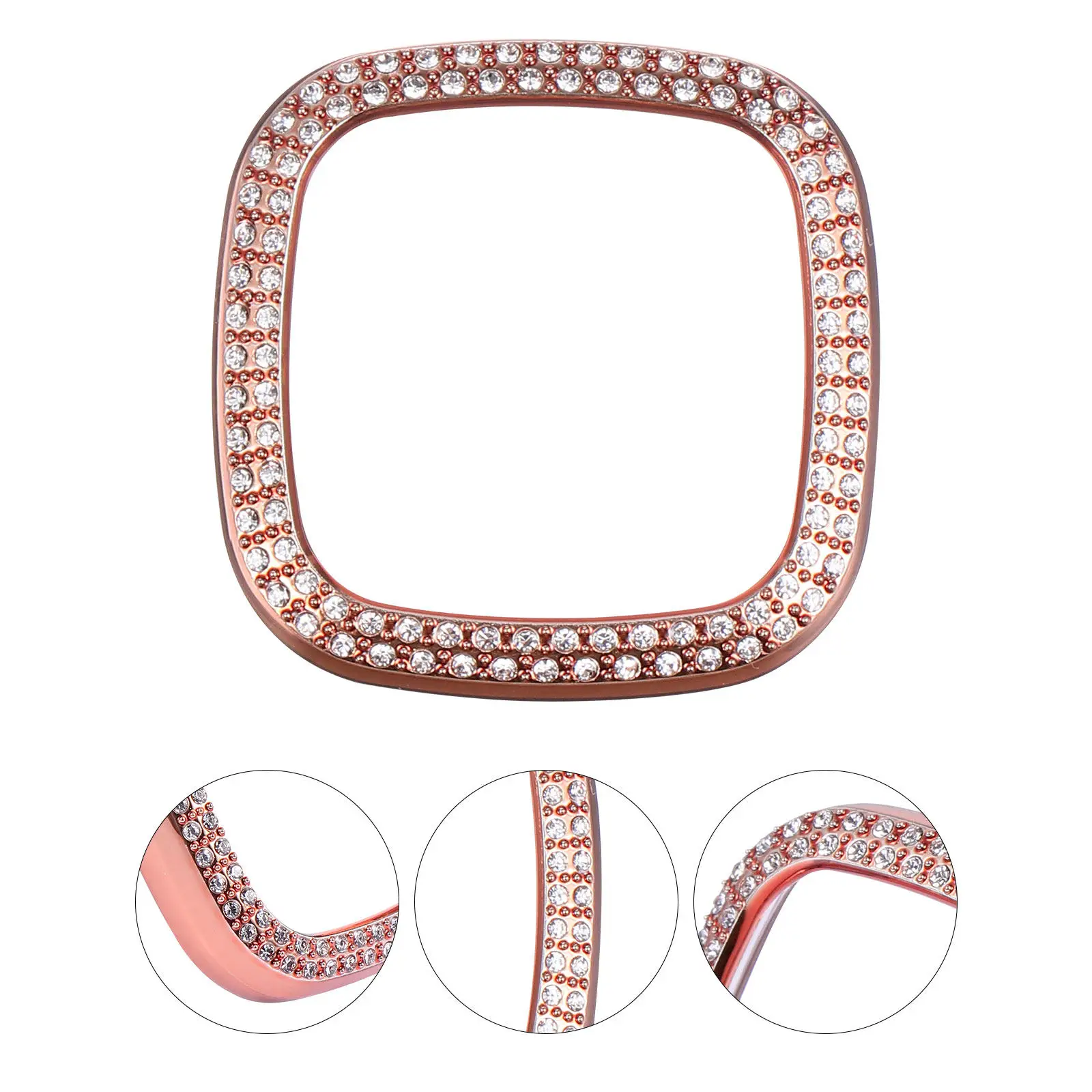 

Smart Watch Protective Cover Electroplated Shell for 3 Sense Full Protective Case Dirt Resistant Watch Case