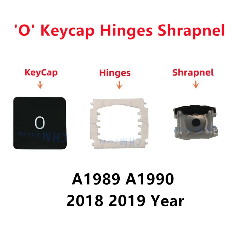 A1990 A1989 Replacement Individual O KeyCap Hinges Shrapnel for MacBook Pro Model Keyboard to Replace