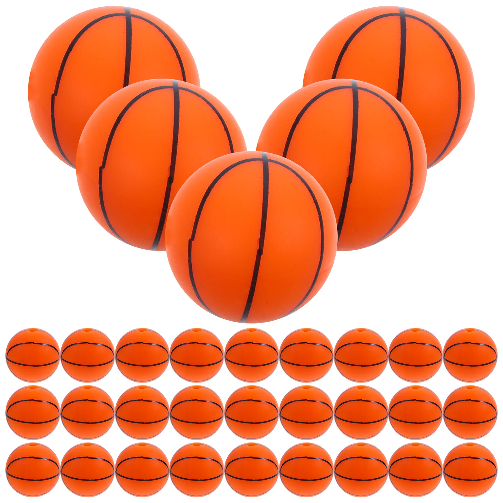 

50pcs 15mm Silicone Beads Sports Ball Charms Craft Accessories Jewelry Making DIY Kits Safe Material Smooth Surface for Crafts