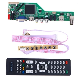 LCD TV Drive Board RR52C.03A TV Controller Driver Board Digital Signal DVB-T2 DVB-T LCD TV Motherboard Universal Scaler Kit