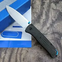 BM 535-3/ 533-3 Carbon Fiber Handle Daily Use Folding Blade Knife Pocketknife Kitchen Accessories Camping Hunting Multitools EDC
