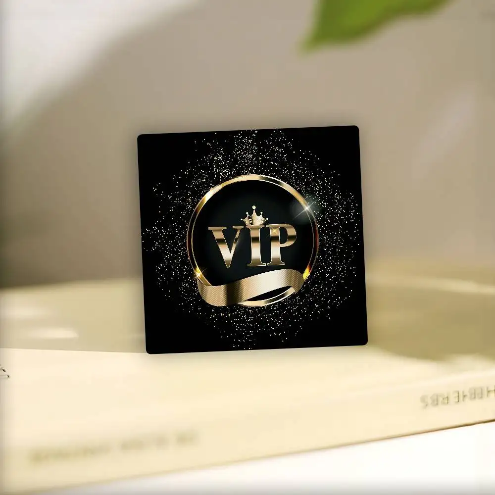 V-VIP MemberS Photo Fridge Magnet Square Stickers Personalize Home Decor Souvenirs Gift