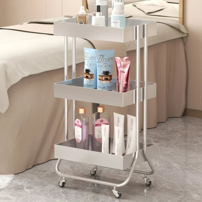 Cleaningspa Trolley Kar Extra Laden Luxe Woonkamer Lade Winkelen Schoonheid Esthetische Carrello Estetista Meubels