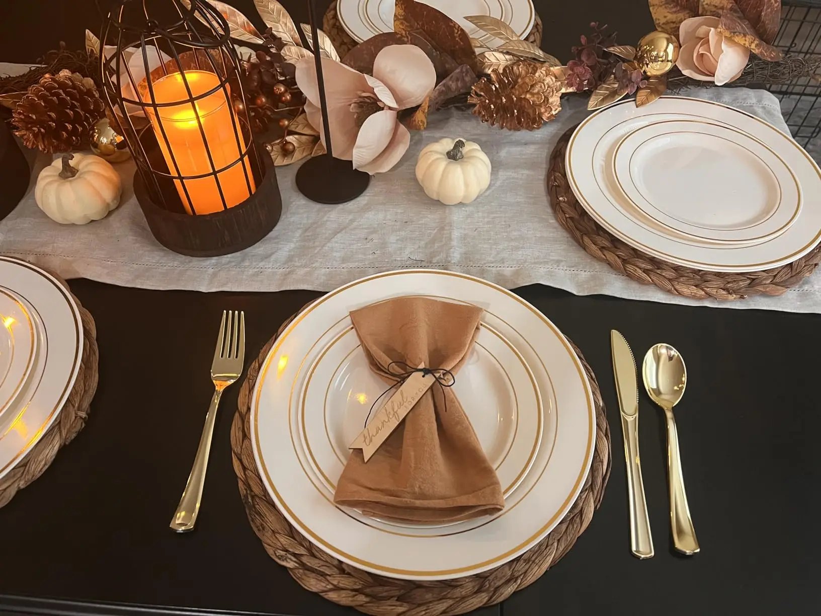 6pcs Napkins Cotton Cloth 40*40cm Rustic Gauze Hanky Tea Towel Dining Place Mats Wedding Supplies Linen Home Table Decor