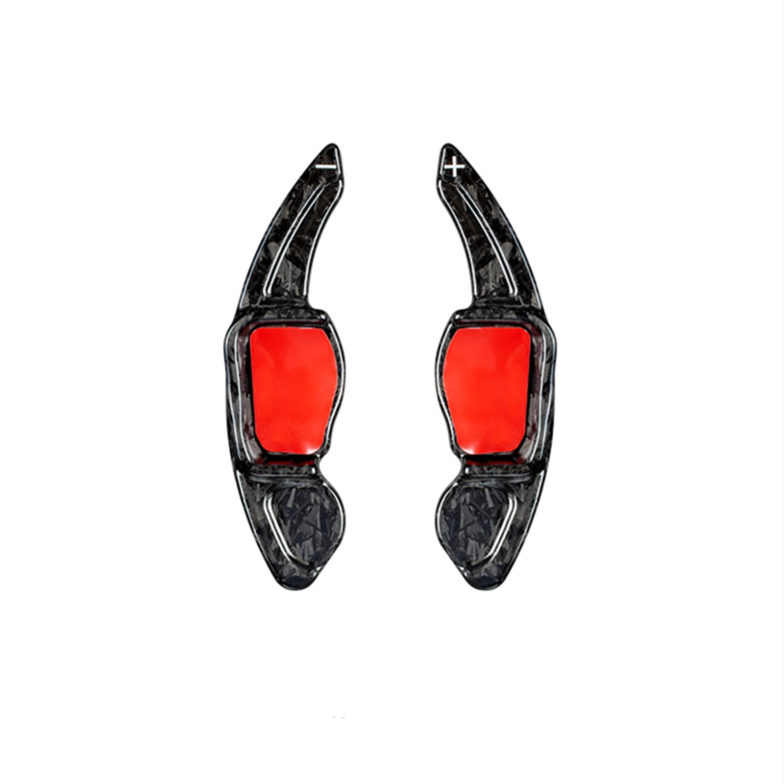 

2PCS Carbon Fiber Car Steering Wheel Shift Paddle Extension Trim For Volkswagen Golf MK6 GTI R20 Scirocco CC ETC