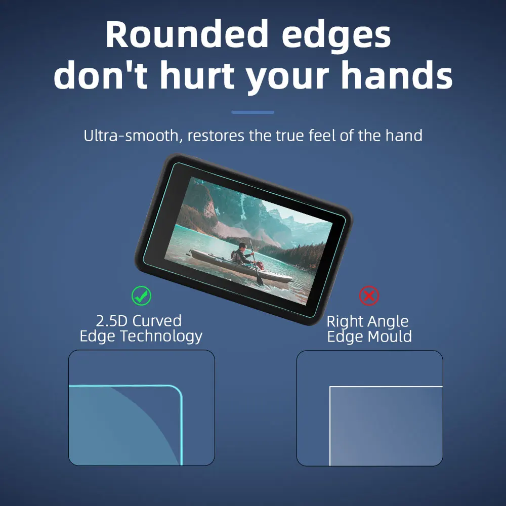 Szkło hartowane dla DJI Action 4 ochrona obiektywu folia odporna na zarysowania dla DJI Osmo Action 4 ekran aparatu akcesoria ochronne