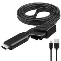 HD N64 To HDMI Converter Game Adapter HD Link Cable For N64/GameCube/SNES Plug and Play 1080P 64 To HDMI Converter