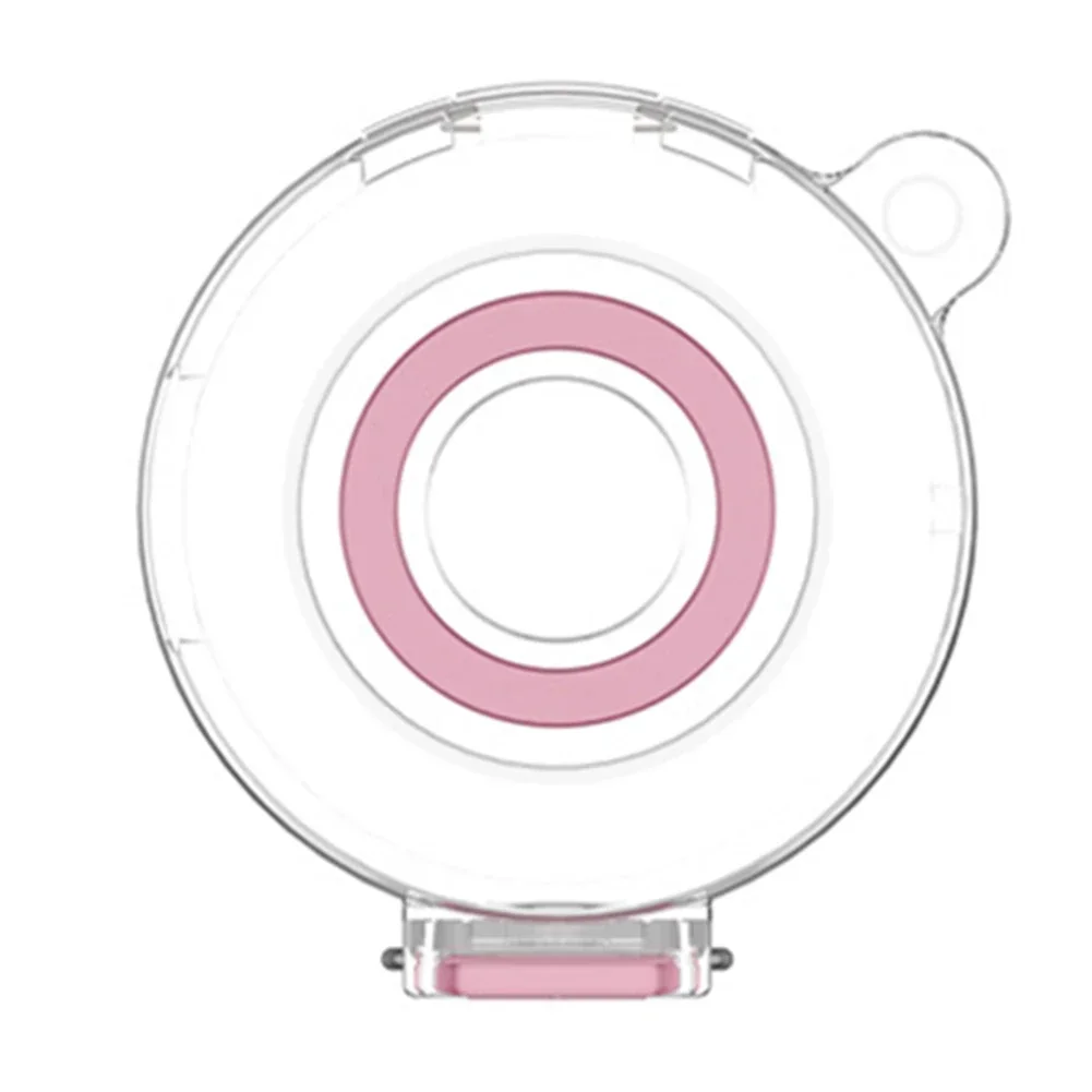 For Oura Ring Gen3 Charger Protective Case Transparent PC Hard Shell Smart Ring Charger Protective Sleeve Smart Ring Accessories