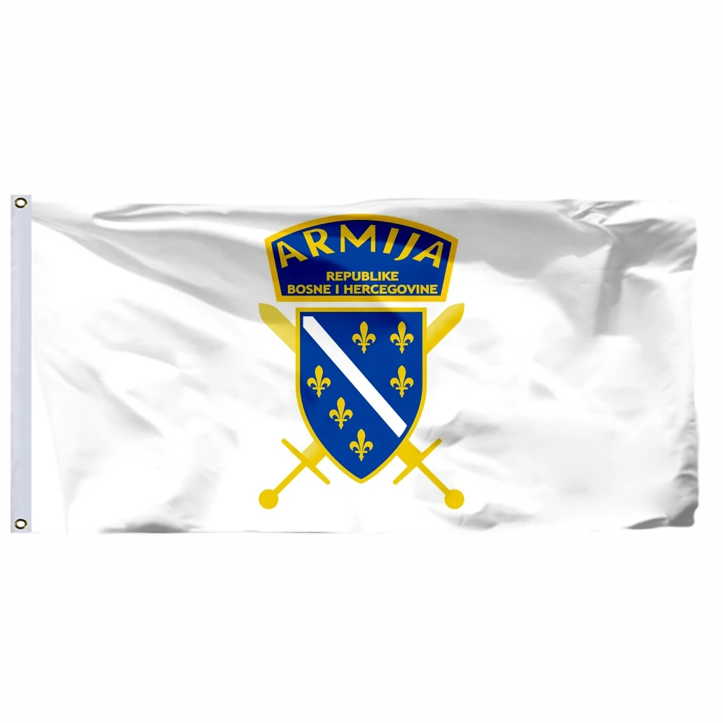 Bosnia and Herzegovina History flag BA Army Republic banner 4X4FT 3x5ft 90x150cm Croatian Defence