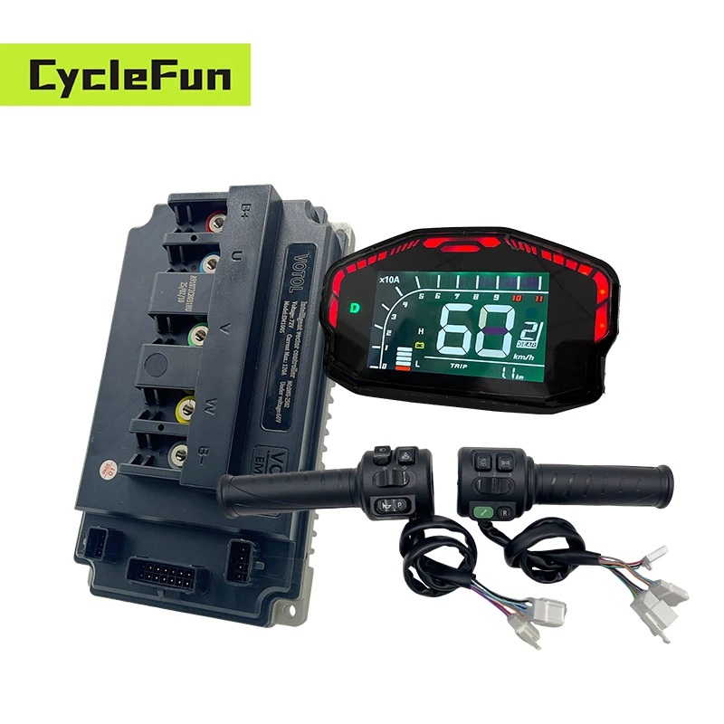 

Контроллер Votol EM100 2 кВт 3 кВт 48 В 60 В 72 В Boost 120A EM100S с дроссельной заслонкой DKD One-lin YXT T08 для электрического скутера