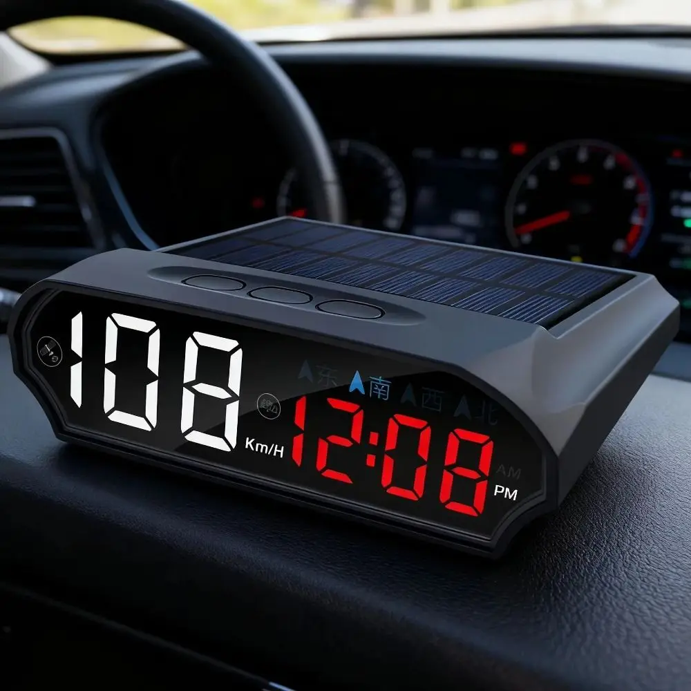 

HUD Car Head Up Display Universal Portable Windshield Projector Plastic KMH/MPH Detector Digital Speedometer Speed Meter