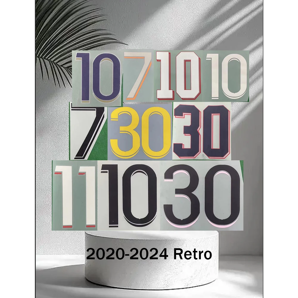 2020-2024 aPSGa Retro Nameset Printing Club 20/21 22/23 23/24 Custom Football Name Set Patch top AAAA quality Retro