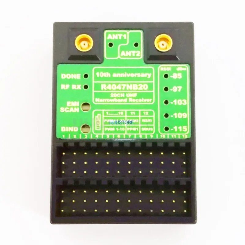 

Новейший приемник Vesion RMILEC V2 T4047NB20, 433 МГц, UHF, 20 каналов, частота дистанционного управления Rx, радиосистема дальнего действия