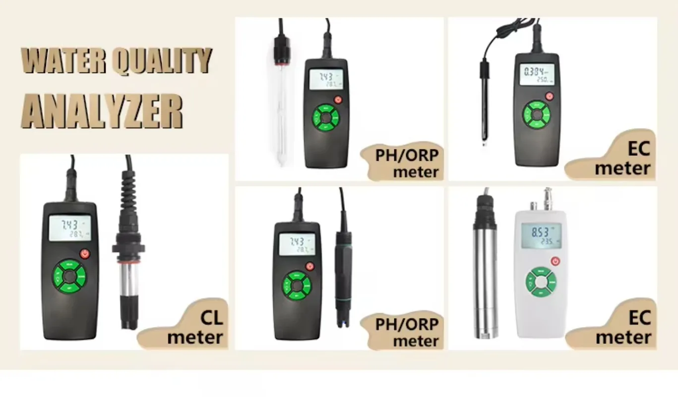 Digital Liquid Acid Water pH Sensor DO Electrode Analyzer Dissolved Oxygen pH Sensor Instrument