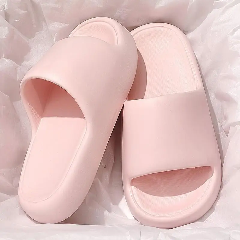 Four-leaf Clover Slippers Indoor Bathroom Anti-slip Simple Couple Cool Slippers Women's Men's Summer Sensation Home Wear